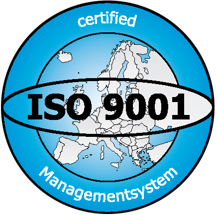 ContacT Sicherheitsdienst Siegel ISO 9001 Zertifiziertes Management